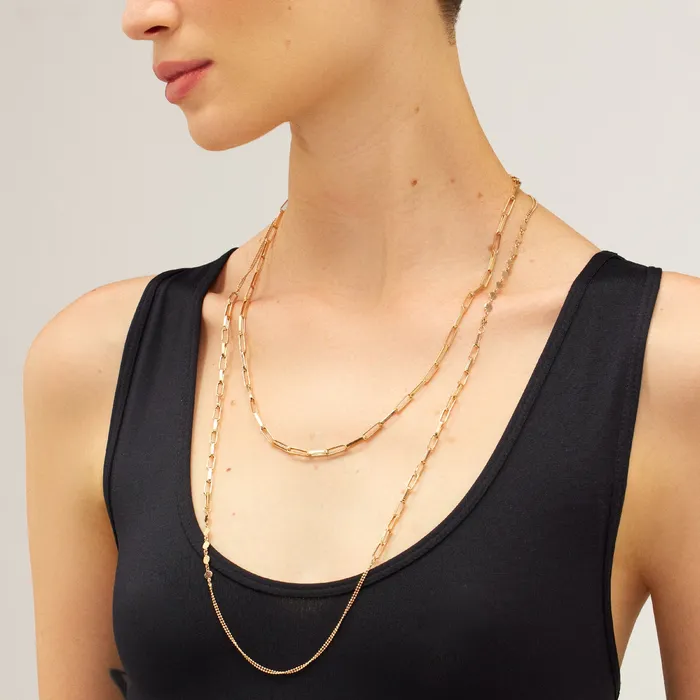 Kismet by Milka Necklaces Mix Chain Necklace