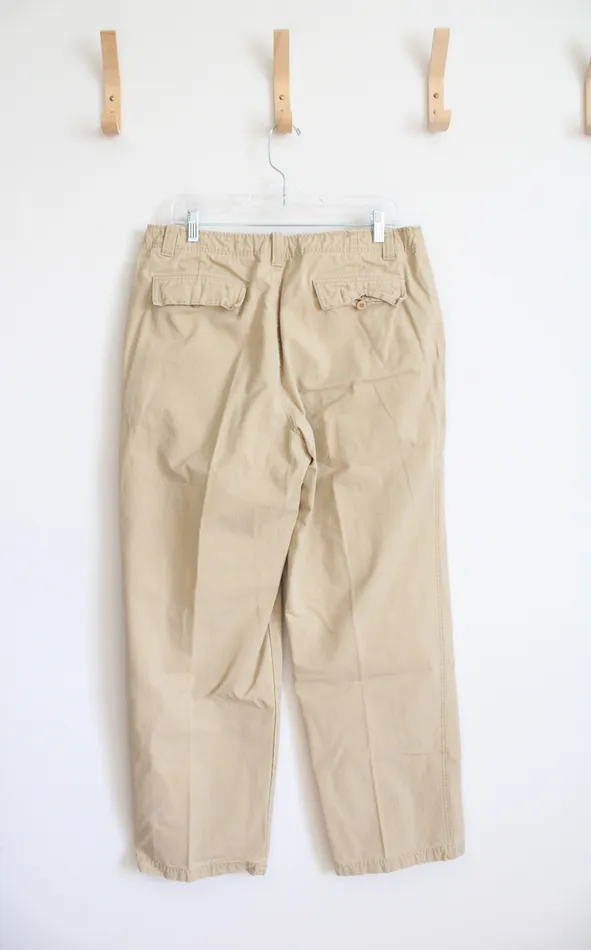 LL Bean Earrings LL Bean Cotton Khaki Pants 36X32