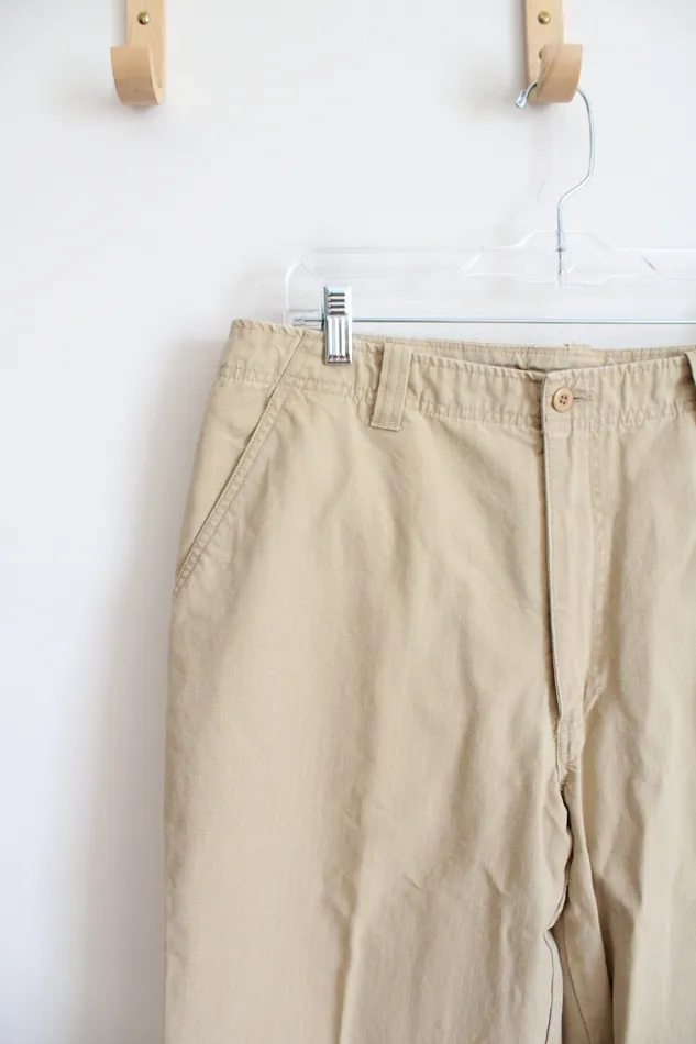LL Bean Earrings LL Bean Cotton Khaki Pants 36X32