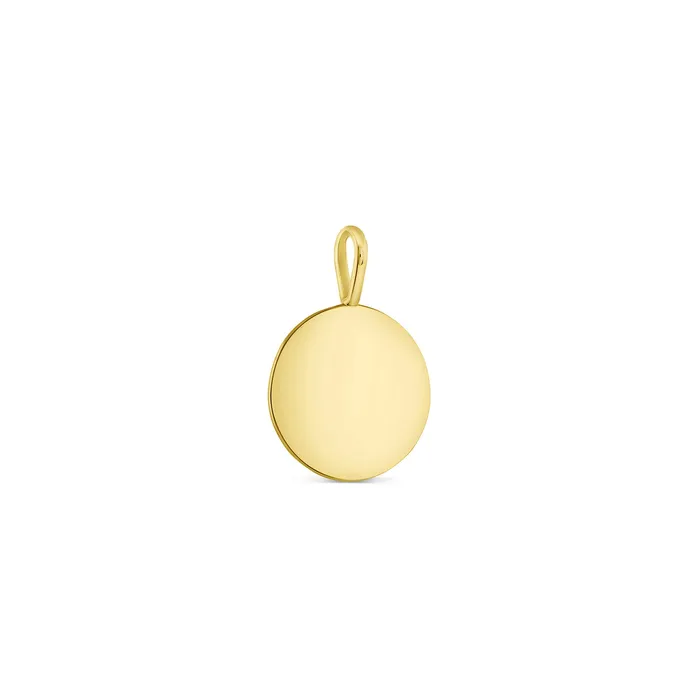 Large Round Heritage Charm Consider the Wldflwrs Charm Necklaces