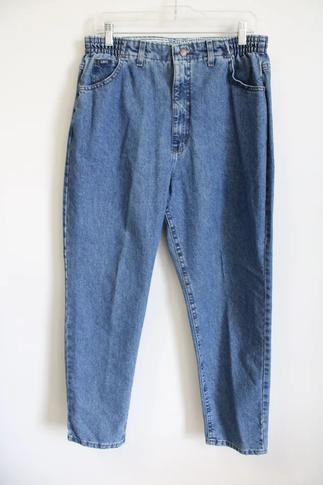 Lee Earrings NEW Lee Side Elastic Jeans 14P