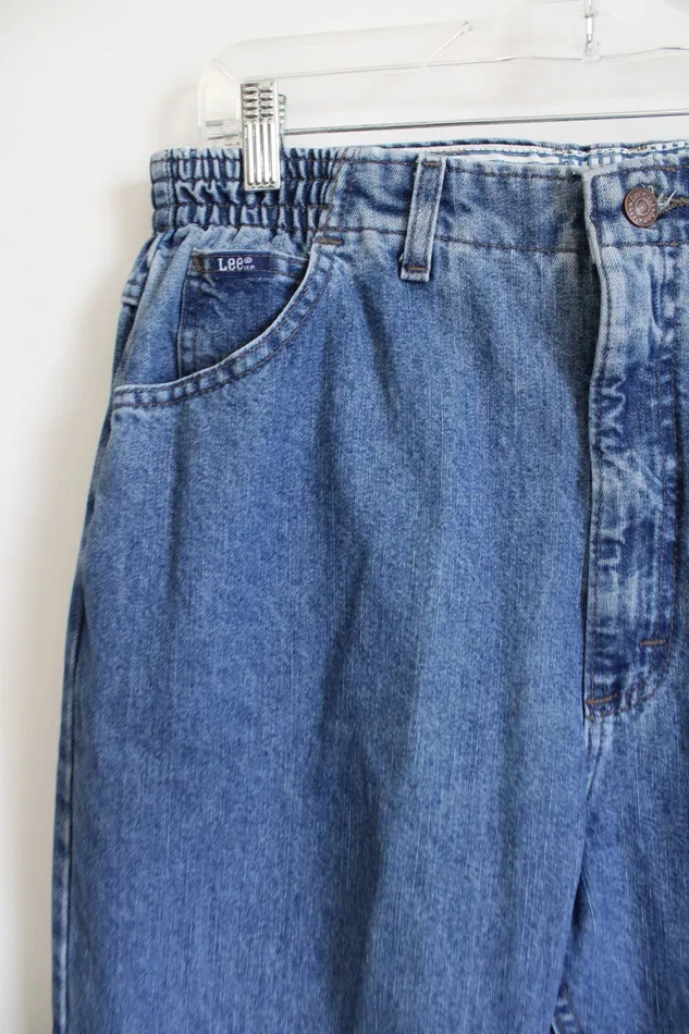 Lee Earrings NEW Lee Side Elastic Jeans 14P