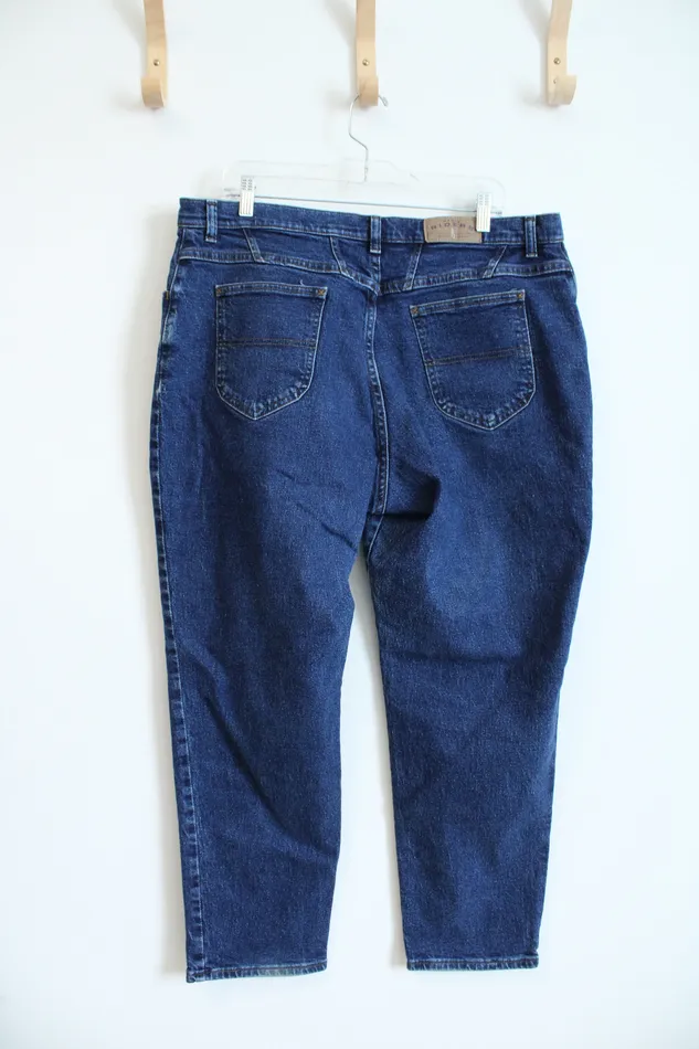 Lee Riders Dark Wash Vintage Style Jeans 16 Earrings
