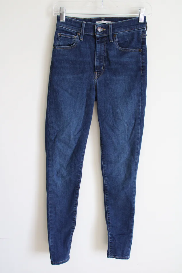 Levis Levis Mile High Super Skinny Jeans 25 Earrings