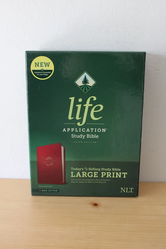 Life Application Study Bible Third Edition Large Print New Living Translation Jubilee Thrift Earrings Life Application Study Bible Third Edition Large Print New Living Translation Jubilee Thrift Earrings