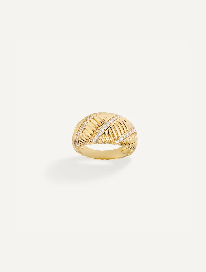 LINDA DOME RING Maison Dore Rings