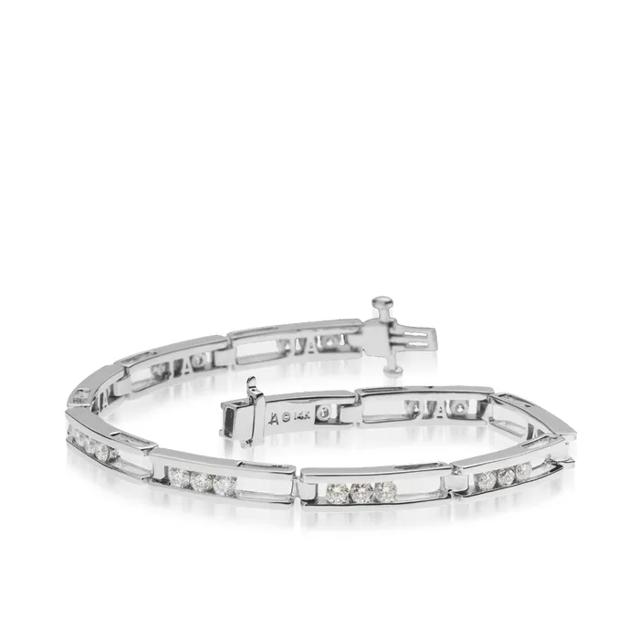 Lines 20 Carat Diamond Tennis Bracelet John Atencio Bracelets