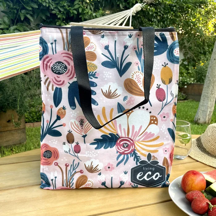 LIVING ECO Cooler Bag Pretty in Pink Earrings