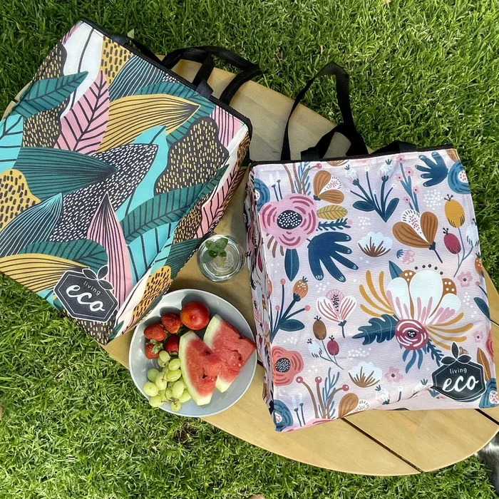 LIVING ECO Cooler Bag Pretty in Pink Earrings