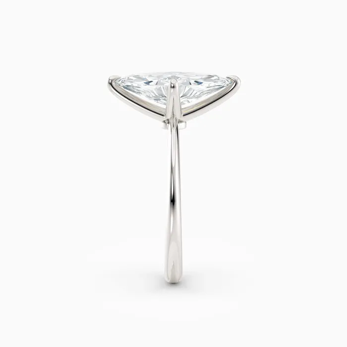 Lolo Thin Marquise Cut Solitaire Engagement Ring Honey Jewelry Co Rings