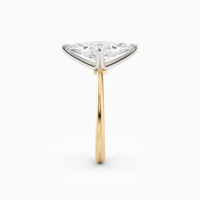 Lolo Thin Marquise Cut Solitaire Engagement Ring Honey Jewelry Co Rings