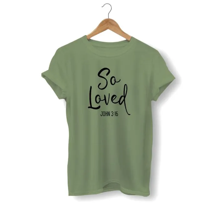 Lords Guidance Earrings Christian TShirt br So Loved