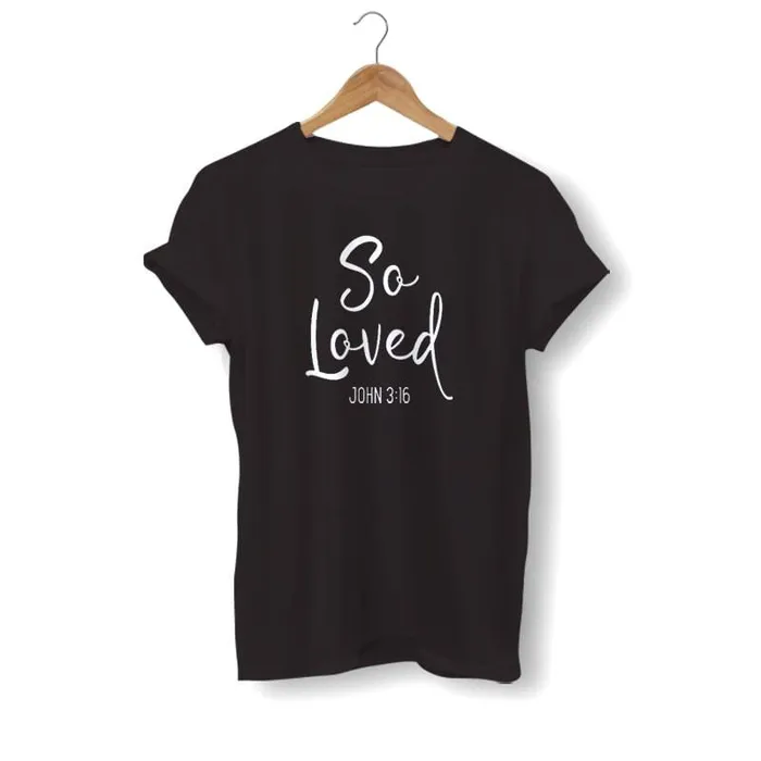 Lords Guidance Earrings Christian TShirt br So Loved