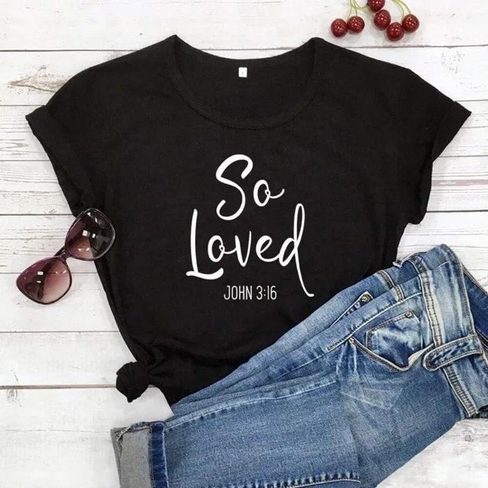 Lords Guidance Earrings Christian TShirt br So Loved