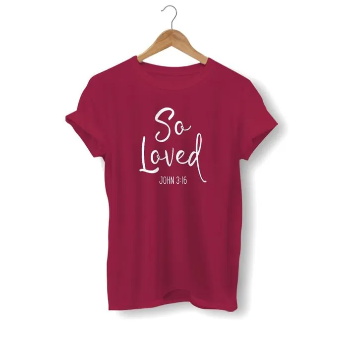 Lords Guidance Earrings Christian TShirt br So Loved