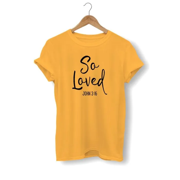 Lords Guidance Earrings Christian TShirt br So Loved