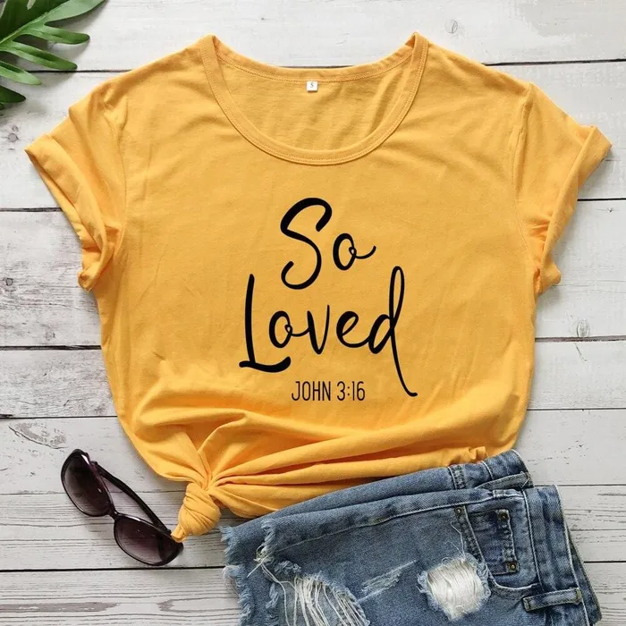 Lords Guidance Earrings Christian TShirt br So Loved