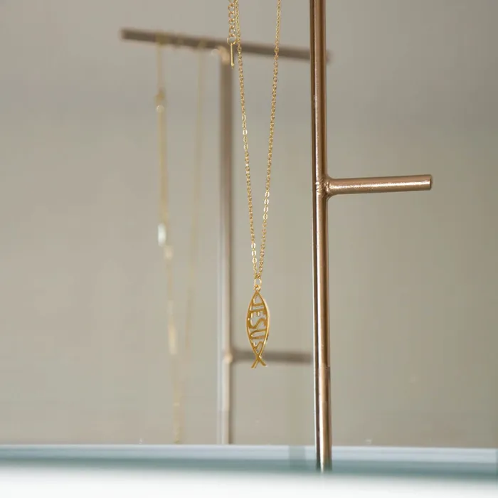 Lords Guidance Necklaces Womens Christian Necklace br Jesus Fish