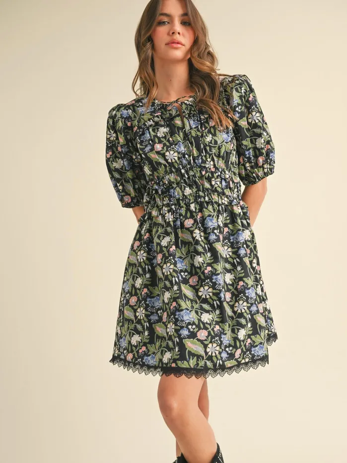 Merci Rings Antonia Floral Dress