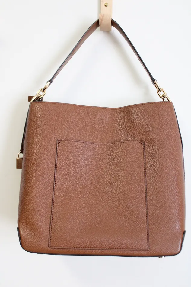 Michael Kors Hayes Collection Grommet Bucket Tote Purse Michael Kors Earrings