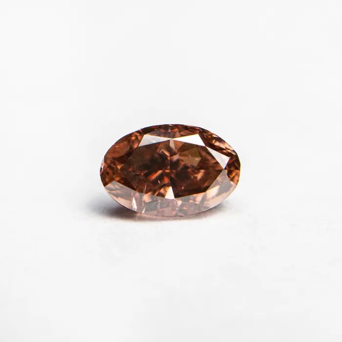 Misfit Diamonds Rings 080ct 664x433x325mm GIA SI2 Fancy Deep Brownish Orangy Pink Oval Brilliant 2416201 Misfit Diamonds Rings 080ct 664x433x325mm GIA SI2 Fancy Deep Brownish Orangy Pink Oval Brilliant 2416201