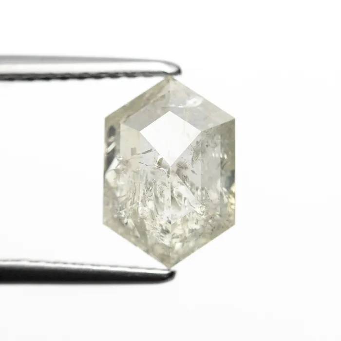Misfit Diamonds Rings 213ct 964x658x402mm Hexagon Step Cut 2317708