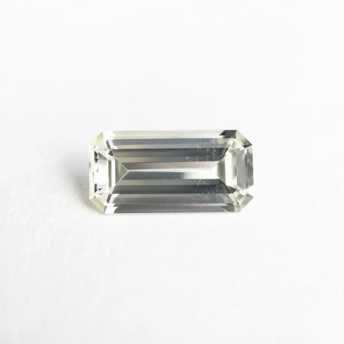 Misfit Gems Light Yellow Step Cut Sapphire 085ct Cut Corner Rectangle Necklaces Misfit Gems Light Yellow Step Cut Sapphire 085ct Cut Corner Rectangle Necklaces