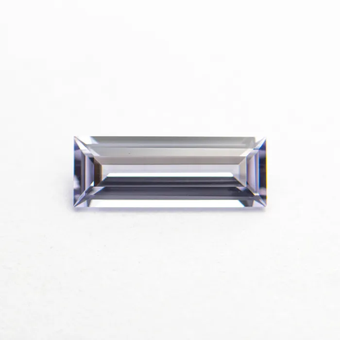 Misfit Gems Rings Light PurpleBlue Step Cut Sapphire 071ct Rectangle