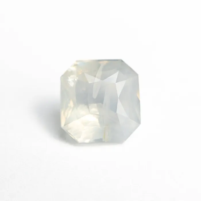 Misfit Gems Rings White Brilliant Sapphire 256ct Cut Corner Square