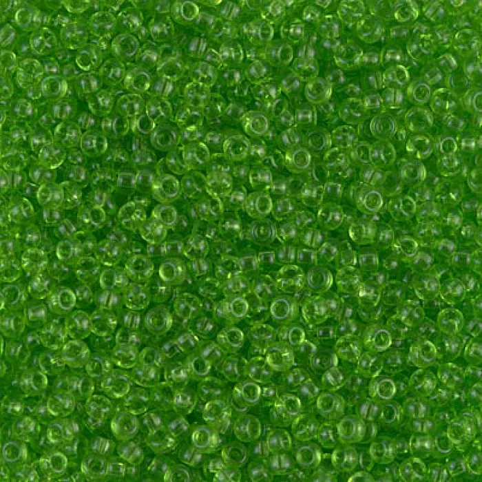 Miyuki Seed Beads 110 Transparent Lime 0144NEW Peppy Beads Earrings