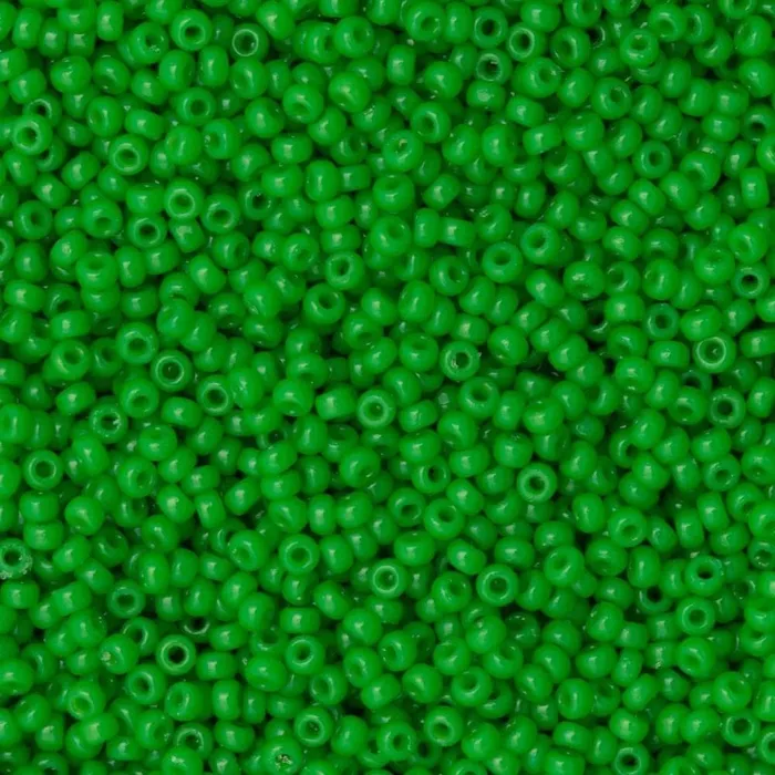 Miyuki Seed Beads 150 Duracoat Opaque Fiji Green 4476 Peppy Beads Earrings