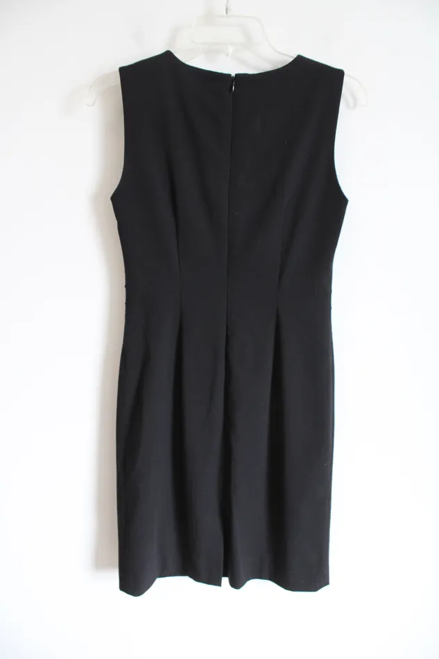 Mossimo Black Sleeveless Dress 6 Mossimo Supply Co Rings