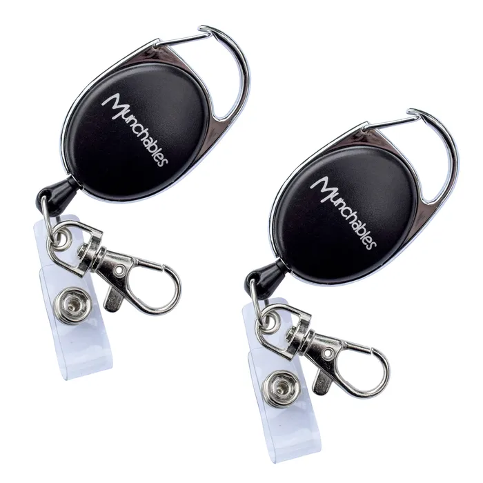 Munchables Retractable Lanyards Set of 2 Earrings