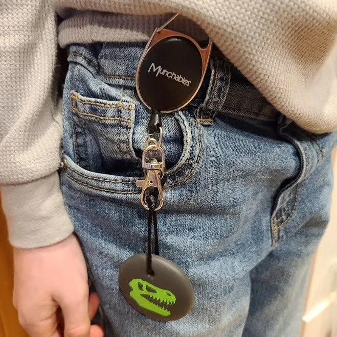 Munchables Retractable Lanyards Set of 2 Earrings