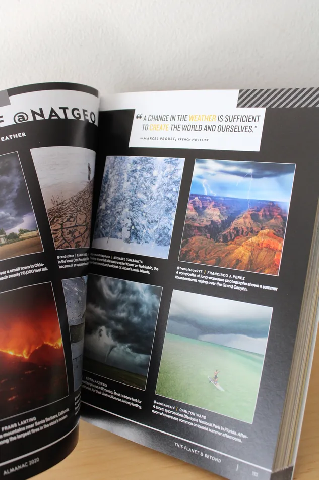 National Geographic Earrings National Geographic Almanac 2020 Trending Topics Big Ideas In Science Photos Maps Facts More