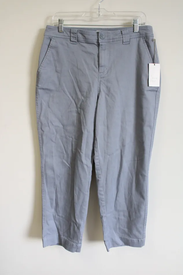 Necklaces A New Day NEW A New Day Gray Stretch Pant 12