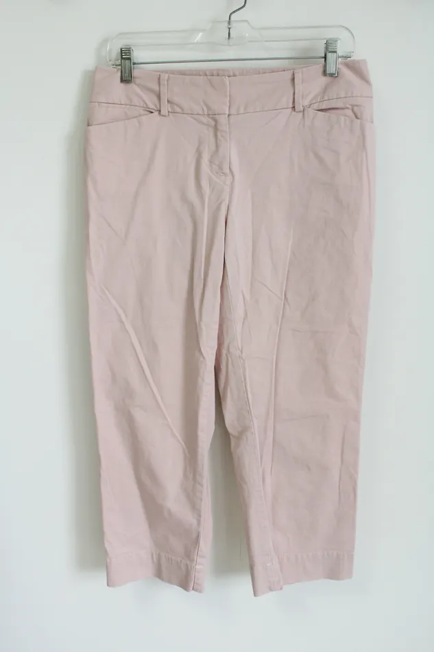 Necklaces Ann Taylor LOFT Ann Taylor LOFT Julie Light Pink Capri Pant 4