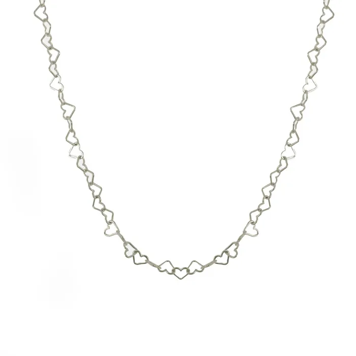 Necklaces Collar de Corazones Oro 14k Oro 10k Vermeil o Plata 925 Gold Shield