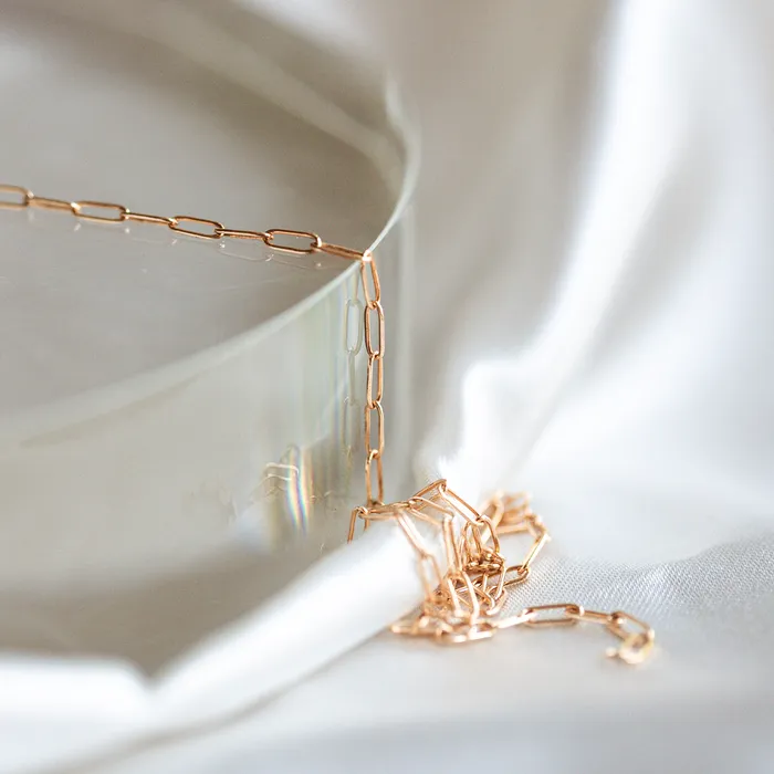Necklaces Consider the Wldflwrs Paper Clip Chain Necklace