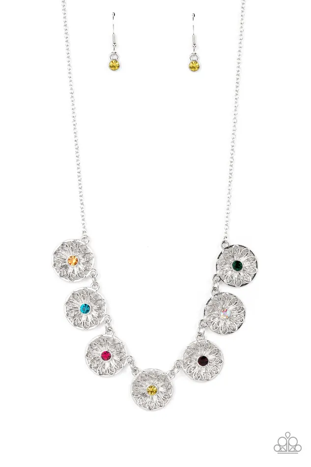 Necklaces Garden Greetings Multi Paparazzi Accessories