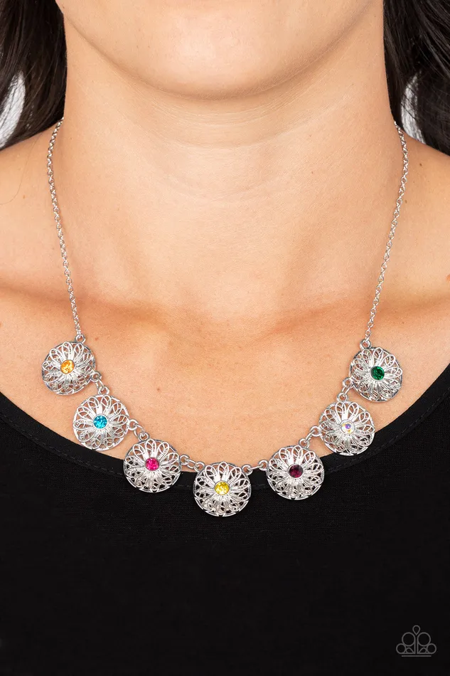 Necklaces Garden Greetings Multi Paparazzi Accessories
