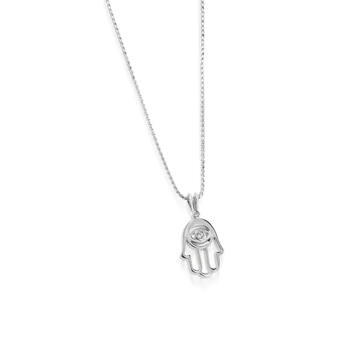 Necklaces Hamsa Diamond Pendant John Atencio