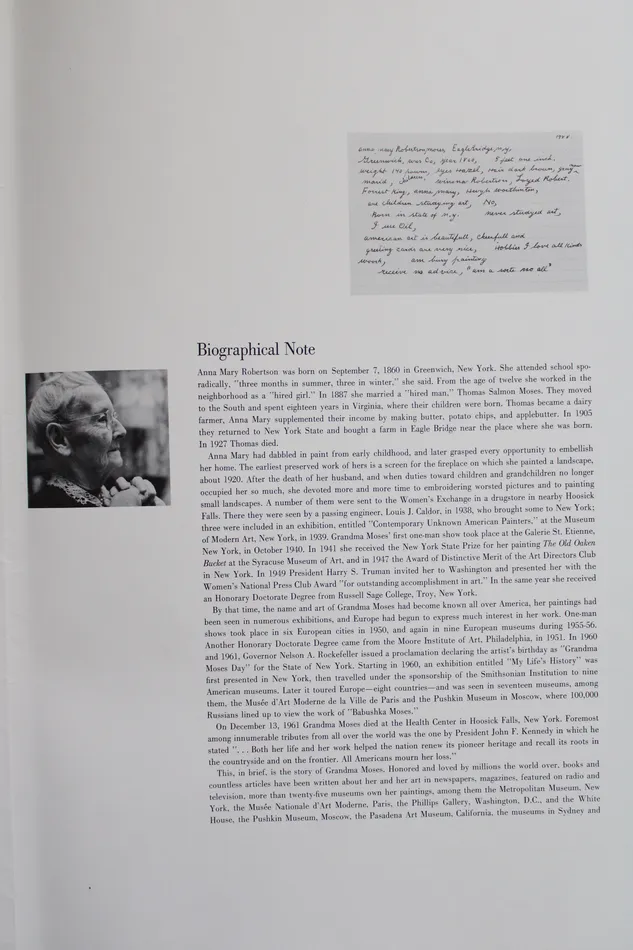 Necklaces Jubilee Thrift A Portfolio Of Eight Paintings By Grandma Moses