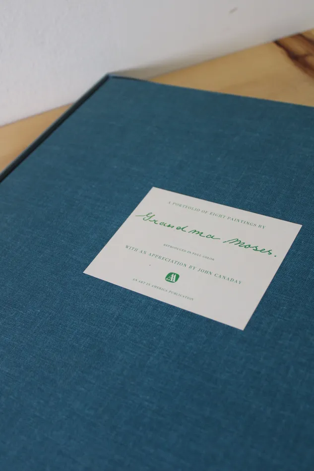 Necklaces Jubilee Thrift A Portfolio Of Eight Paintings By Grandma Moses