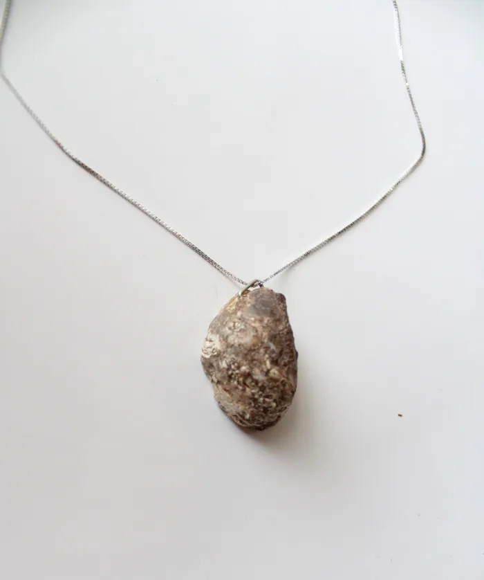 Necklaces Jubilee Thrift Agate Geode Pendant Necklace