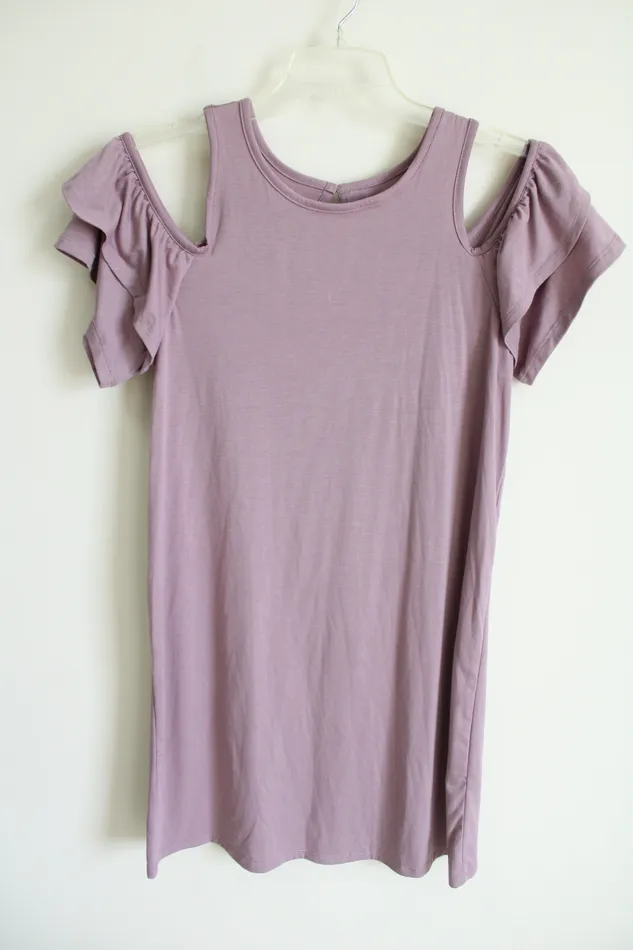 Necklaces Just Be Pale Purple Cold Shoulder Dress S Just Be 