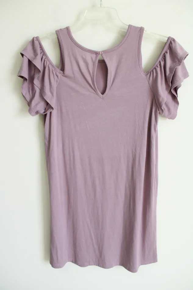 Necklaces Just Be Pale Purple Cold Shoulder Dress S Just Be 