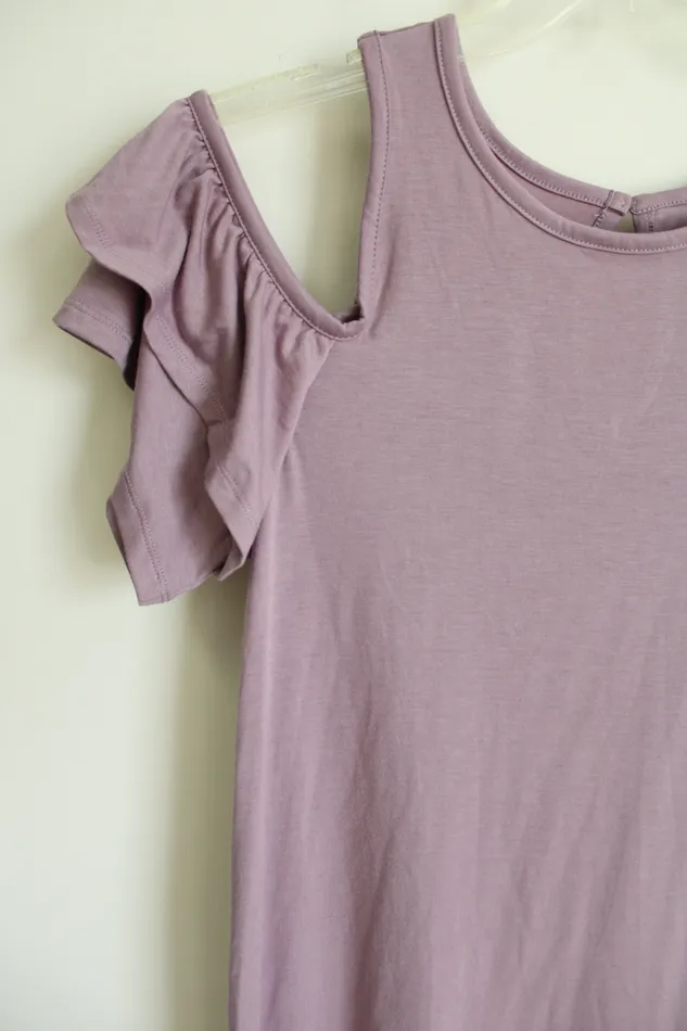 Necklaces Just Be Pale Purple Cold Shoulder Dress S Just Be 