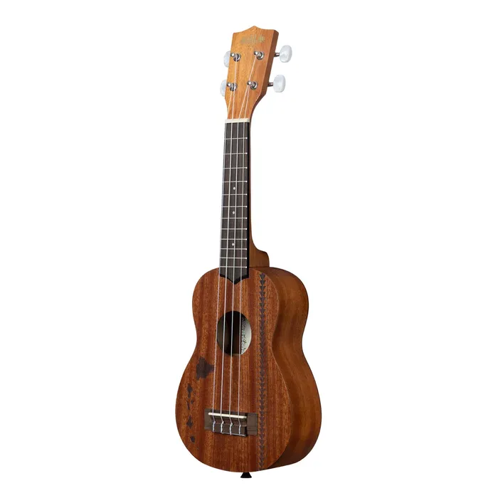 Necklaces Kala Soprano Mahogany Ukulele with Hawaiian Islands and Laser Tattoo KALABRAND