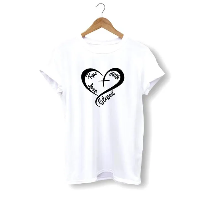 Necklaces Lords Guidance Christian TShirt br Blessed Heart